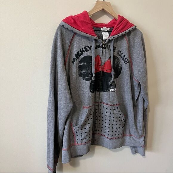 Disney Mickey Mouse Club Full Zip - Picture 2 of 13